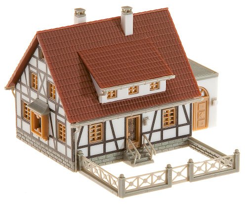 Faller 232215 Timbered House w/Garage N Scale Building Kit