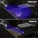 Morpilot 1Pcs UV Flashlight 1Pcs Tactical Flashlight, 2Pcs Mini Handheld Flashlight Set, Pet Dog Urine Detector Ultra Violet Flashlight, 5 Light Modes 400LM Flashlight with Strobe SOS