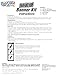 Chalk Markers WHATUP Banner Kit by Glass Chalk - 1 White Blank Banner, 4 Clips, Rope, 4 neon Color Markers