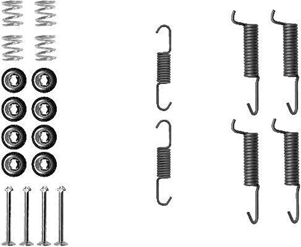 HELLA 8DZ 355 201-831 Accessory Kit, parking brake shoes - X0171 - Brake System: Akebono - for e.g. MITSUBISHI