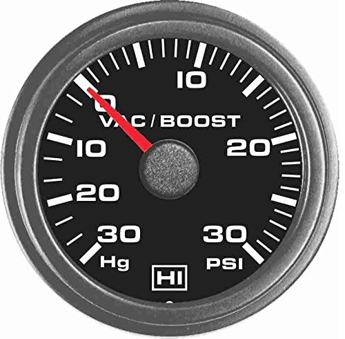 HewittIndustries Universal Vacuum/Boost Pressure Gauge KIT