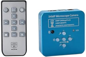 HAYEAR Full HD 34MP 2K 1080P HDMI USB Industrial Electronic Digital Video Microscope Camera for Phone CPU PCB Repair