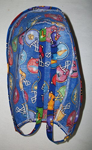 Scrub Hat Football Helmets Sports Cotton Fabric Nurse Cap Doctor ER Do-Rag Skull