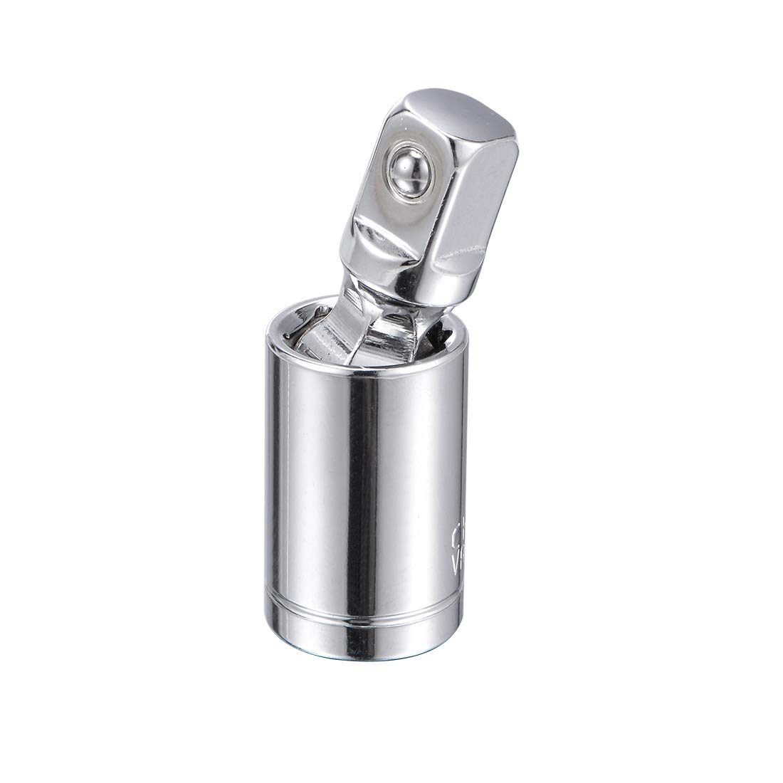 sourcing map 1/2 Inch Drive Universal Joint Swivel Deep Socket, Cr-V