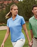 Adidas - Golf Women's ClimaLite Textured Short Sleeve Polo - A162