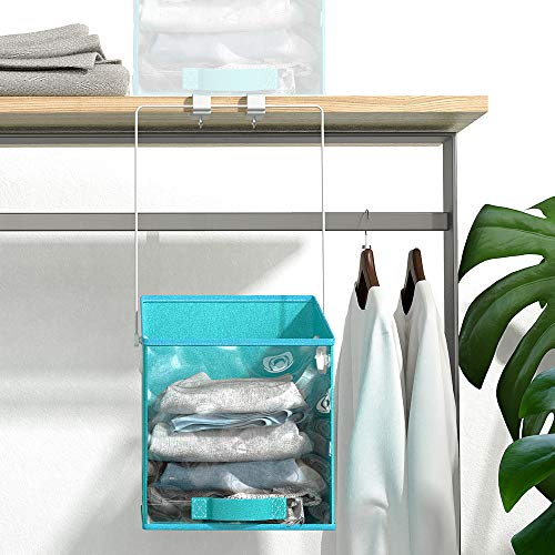 Kocuos Pull Down Foldable Storage Bin Closet Caddy Dirty Clothes