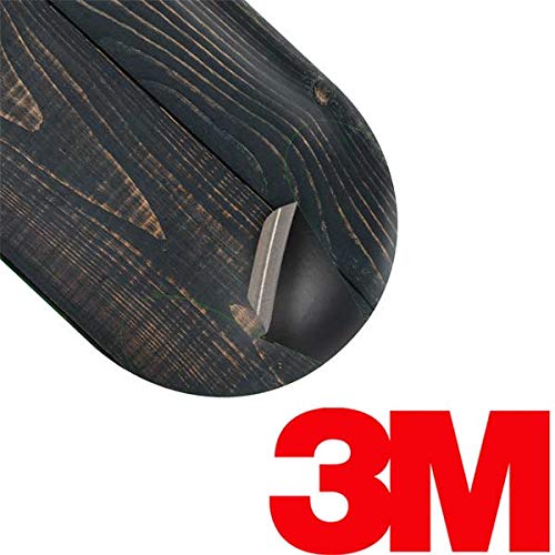 Skinit Black Painted Wood Galaxy Buds Skin - Wood Audio Decal - Ultra Thin, Lightweight Vinyl Decal Protection - Thumbnail 2
