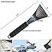 Windshield Cleaner Wand - Car Window Cleaning Tool Auto Glass Wiper Kit Pack with Ice Scraper Replacement Pad Towel Spray Bottle Storage Bag TTL 7 PCS