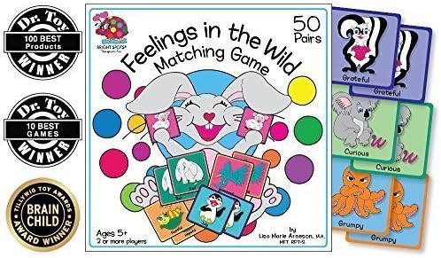 Feelings in the Wild Matching Game by Bright Spots Games