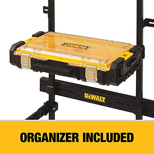 DEWALT Garage Storage Rack & Clear Lid Organizer, Tough System