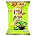 LAYS Potato Chips, Crispy Potato Chips, 75g X 2 Packs (Green Curry Flavor)