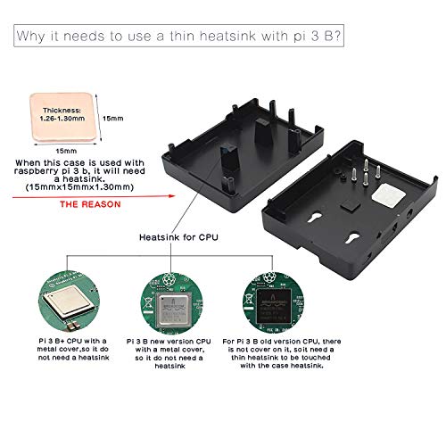 6 Geekworm+Raspberry+Aluminum+Dissipation+Enclosure