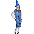 Dress Up America Crayon Costume For Kids - Blue Crayon Tunic For Girls And Boys
