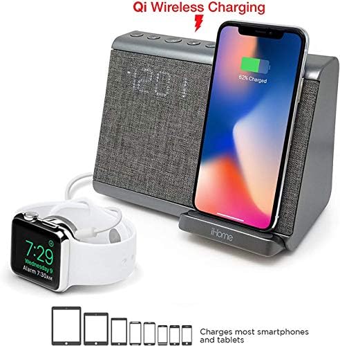 ihome wireless charging speaker