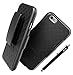 iPhone 6 Case, E LV Armor Holster Defender Case Cover with Kickstand and Belt Swivel Clip for iPhone 6S / iPhone 6 with 1 Stylus, 1 Screen Protector and 1 Microfiber (Black)
