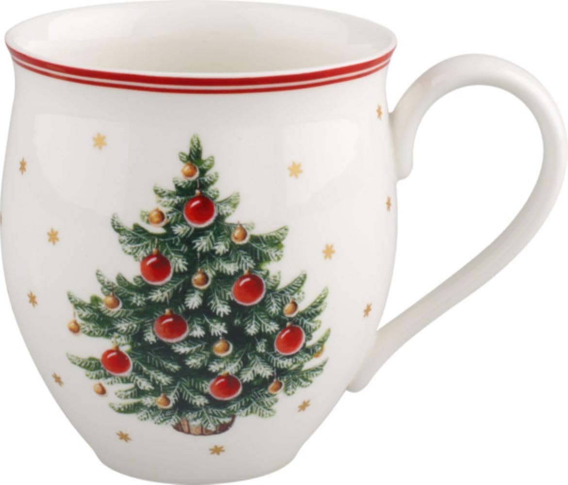 Villeroy & Boch Toy's Delight Mug, White/Red — image 1