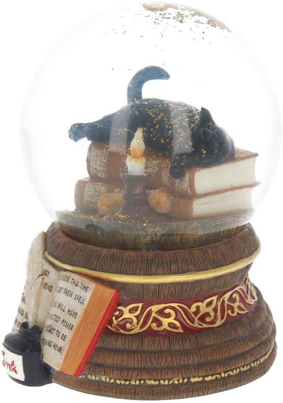 Nemesis Now Witching Hour Lisa Parker Snowglobe 11cm Brown, Resin and Glass - Image 3