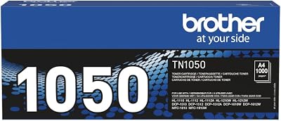 Brother TN-1050 Toner Cartridge Black Standard Yield 1 Pack Genuine