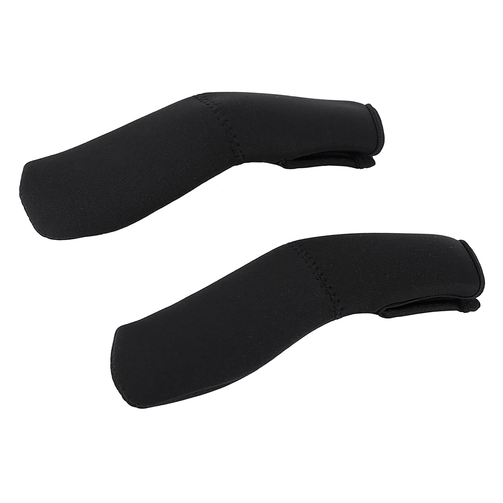 Yctze Universal Baby Stroller Handle Cover, 1 Pair Neoprene Pram Handle Protector, Grip Cover for Pushchair, Foam Replacement Wrap, Disability Stroller Protective, Black