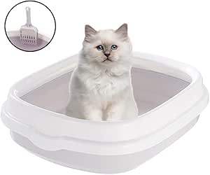 Arena para Gatos Caja del Gato Higiénico O Semicerrados ...