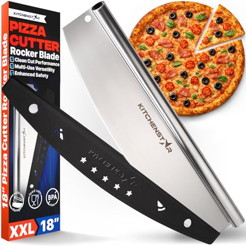 18-Inch Pizza Cutter Rocker Blade