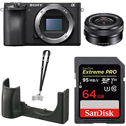 Sony-Alpha-a6500-Mirrorless-Camera-w-16-50mm-Lens-64GB-SD-Card-Bundle-w-Bonus-Sony-Leather-Body-Case-for-a6500-Camera