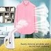 Steamer for Clothes, Snorda Portable 120ml Clothes Steamer, No Hurt Clothing Handheld Garment Steamer for Wrinkle Removal/Clean/Sterilization/Soft Fabric, Multi-effect Travel/Home Mini Travel Steamer