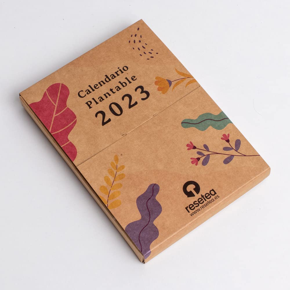 Resetea Plantable Calendar, Kraft, 1