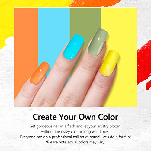 ZEESEA Picasso Gel Nail Polish Set With Glossy & Matte Top Coat And Base Coat Soak Off LED Gel Nail Glitter Art Decoration Kit Manicure DIY Gift