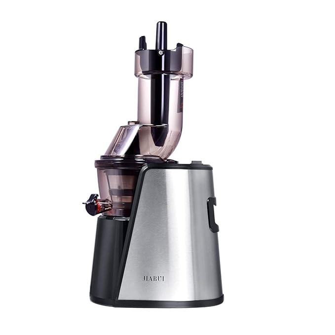 JIARUI Slow Big Mouth, Masticating Cold Press Juicer Stainless Steel