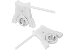 ArrogantF Lower Sliding Screen Door Roller Assembly Replacement for Andersen,Gliding Patio Door Insect Screen Lower Wheel Assembly,1-1/4" Nylon Concave Wheels,Part #1997310(1991 to Present)