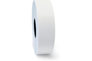 VELTEC White Labels for Monarch Pricemarker Easy-Load 1131 One-Line Pricing Gun – One Roll (2500 Labels)