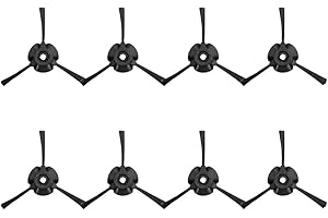 TOP-MAX Pack of 8 Replacement Side Brushes Compatible with Shark Matrix RV2310 RV2300 RV2310AE Robot Vacuum Cleaner Edge Clea