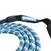 Phydeaux’s Mountain Climbing Rope Dog Leash - 6 ft Long - Premium Quality - Perfect for Medium and Large Dogs (Blue)