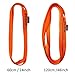 GM CLIMBING One Unit 16mm Nylon Sling Runner 120cm / 48inch (Fluorescent Orange)