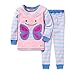 SkipHop Zoo Little Kid and Toddler Pajama Set, Blossom Butterfly, 5T