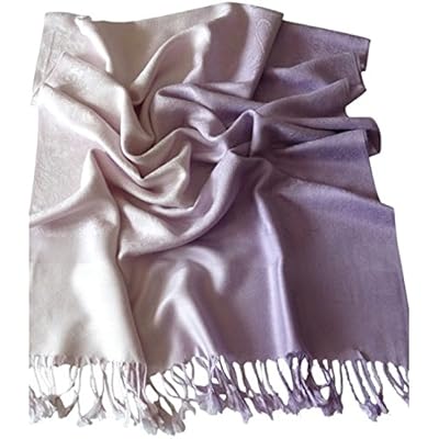 CJ Apparel Damen Pashmina Schal - 100% Kaschmirwolle Aus Nepal, 208x70cm