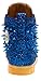 JUMP NEWYORK Men's Sloan Royal Glitter and Multi Length Spike Sneaker US Size 8