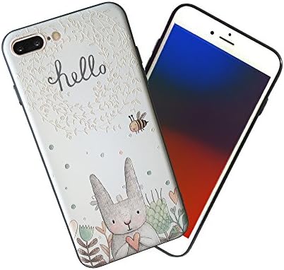 Phone Case for Apple iPhone 7 Plus/8 Plus Case,Carbon fiber TPU soft shell,Non stick fingerprint, skid proof, scratch proof, shockproof mobile phone case for iPhone 7 Plus/ iPhone 8 Plus 5.5"