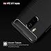 HTC U11 Eyes Case, Landee Carbon Fiber Design Shock Absorption Air Cushion Technology Drop Protection Phone Case Cover for HTC U11 Eyes - Black