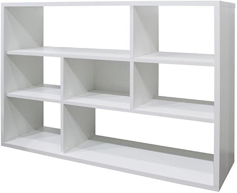 0503 130 Mix Weiss Matt Raumteiler Regal Stauraumregal Bucherregal Buroregal Ca 130 X 94 Cm Amazon De Kuche Haushalt