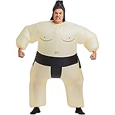 Inflatable Costume for Kid & Adult Sumo Wrestler Inflatable Costume Blow up Sumo Costumes for Halloween Cosplay Party
