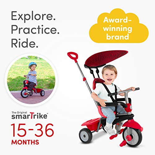 1 smarTrike+Zoom+baby+Tricycle+Red