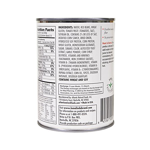 1 Loma+Linda+Vegetarian+Chili+Kosher