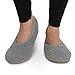Pembrook Super Soft Slippers – Ballet Style and Non-Skid Sole - Faux Sherpa Shearling Lining - Memory Foam, women, girls