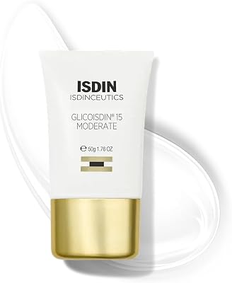 Isdinceutics Glicoisdin 15 Moderate (50 g) | Gel Esfoliante, Rinnovatore e Illuminante per la Pelle | 6,1% di Acido Glicolico Libero