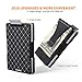 Credit Card Holder Ridge Wallet, RFID-Blocking Slim Aliminum Minimalist Metal Wallet with Money Clip, Card Holder Wallet for Men, Reliable Money Credit Card Protector