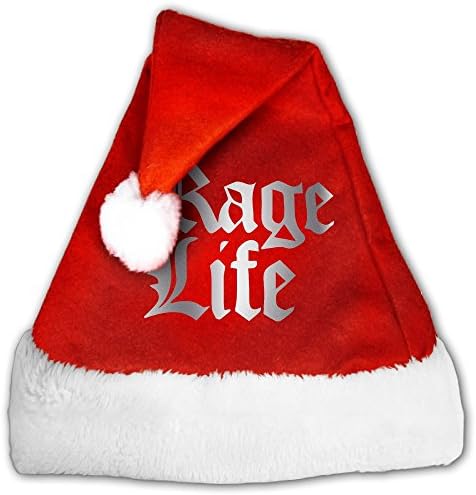 Machine Gun Kelly MGK Rage Platinum Style Fashion Decoration Christmas Santa Claus Hats Red For Adults And Kids