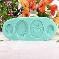 Spiders And Plants Sugar Silicone Cake Mold