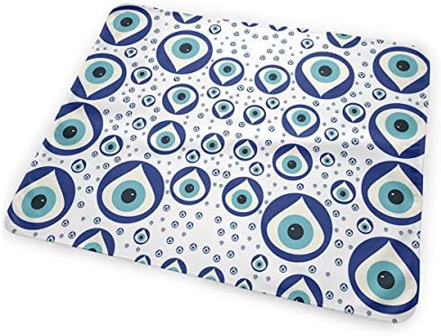 FnH88Ee Evil Eye Watching You Baby Crib Pee Mat Washable Urine Bed Pads Absorbent Reusable - Changing Pad Waterproof Mattress Protector for Toddler Kids Infant Pets Incontinence